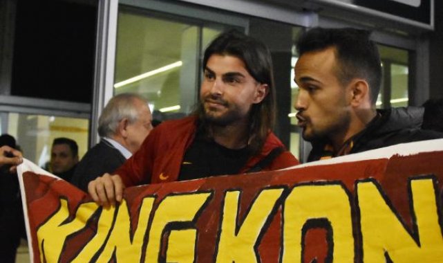 Galatasaray kafilesi, Konya'da