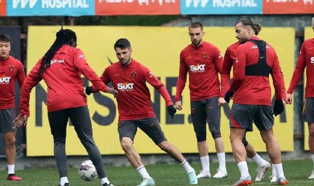 Galatasaray, Konyaspor maçının hazırlıklarını tamamladı