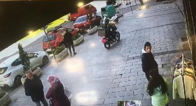 Gaziosmanpaşa'da motosikletliden lokantaya silahlı saldırı