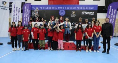 Geleneksel Okçuluk Türkiye Şampiyonası 640 sporcunun katılımı ile sona erdi