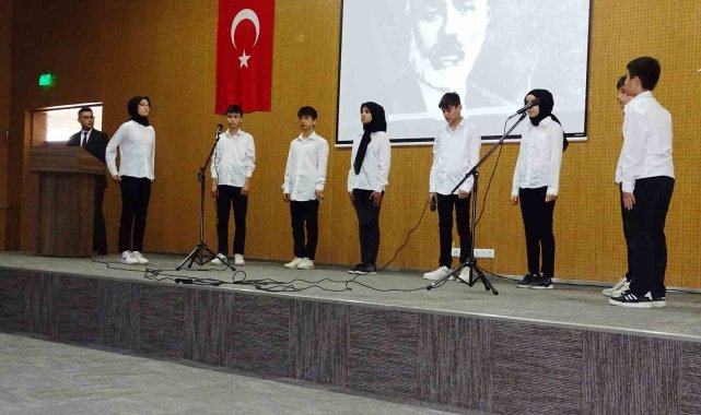 Hisarcık'ta İstiklal Marşı'nın kabulü ve Mehmet Akif Ersoy'u anma günü etkinlikleri