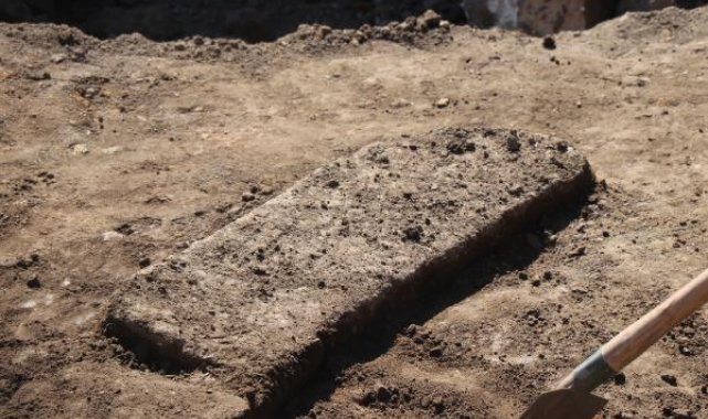 Hızlı tren hattı projesi çalışmalarında Osmanlı mezarları bulundu