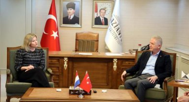 Hollandalı Bakan Schreinemacher, Gaziantep'te
