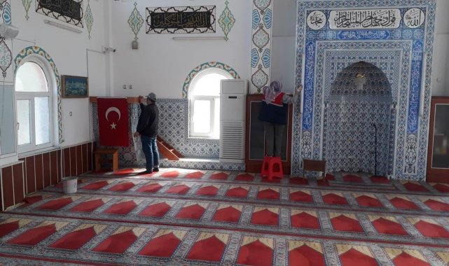 Honaz Belediyesi camileri Ramazan için hazırladı