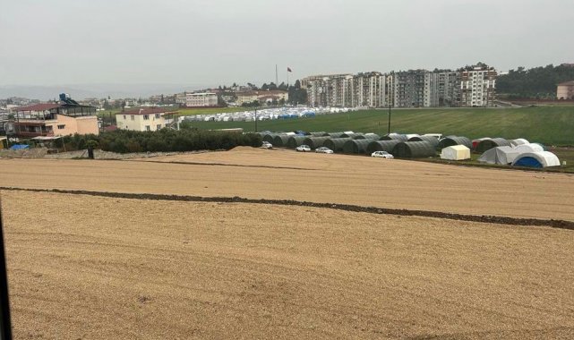 İl Özel İdaresi ekipleri çadırkent ve konteyner altyapı çalışmalarını sürdürüyor