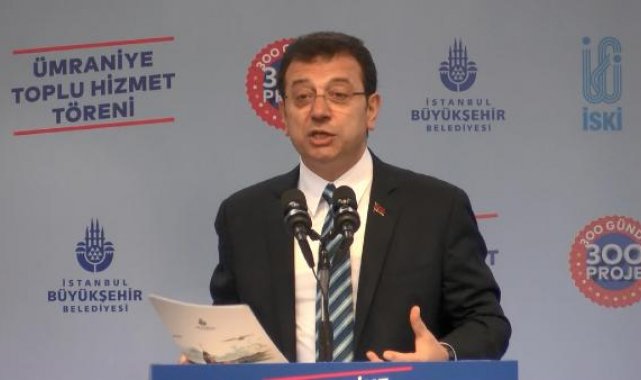 İmamoğlu: Burası deprem döneminde İSKİ'nin önemli bir merkezi olacak