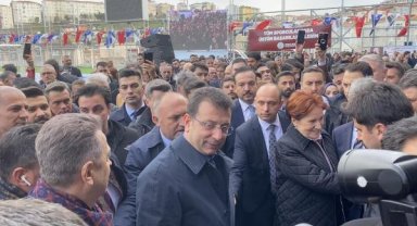 İmamoğlu ve Akşener İBB Gaziosmanpaşa Halit Kıvanç Şehir Stadı'nın açılış törenine katıldı