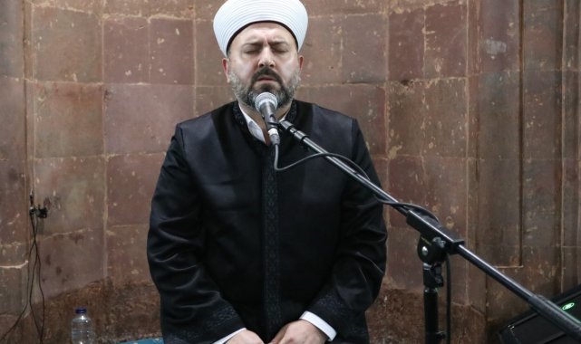 İnegöl'de ilk teravihi Ayasofya Camii İmam Hatibi kıldırdı