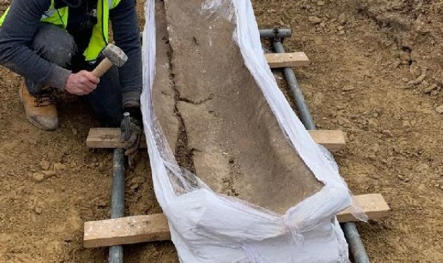 İngiltere'de kurşun lahitte Romalı bir aristokratın iskelet kalıntıları bulundu