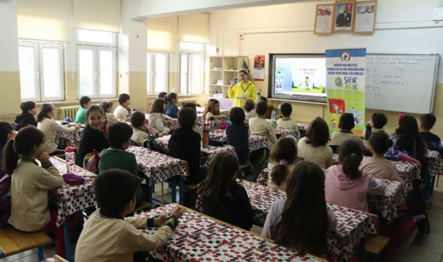 İsrafla mücadeleyi küçük yaşta öğreniyorlar