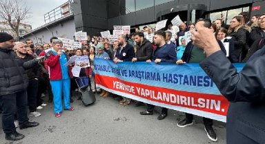İstanbul Eğitim Araştırma Hastanesi çalışanları: Samatya'da kalmak istiyoruz