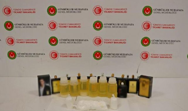 İstanbul Havalimanı'nda parfüm şişesinde kokain ele geçirildi