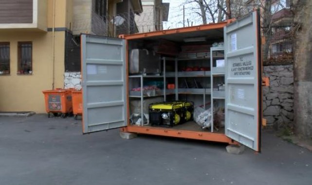 İstanbul'da 'Deprem Afet Konteynerleri' hazır ancak kullanmayı bilen çok az