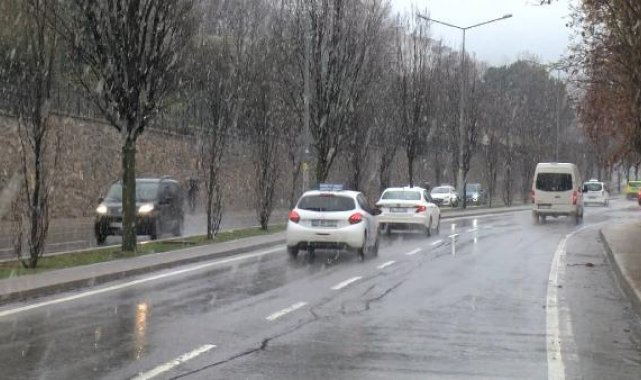 İstanbul'da kar yağışı