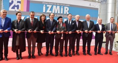 İzmir Kitap Fuarı, 25'inci kez kapılarını açtı  