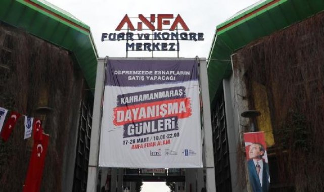 Kahramanmaraşlı 100 esnaf, Ankara'da tezgah açtı