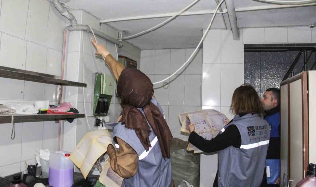 Karacabey'de bina denetimleri sürüyor