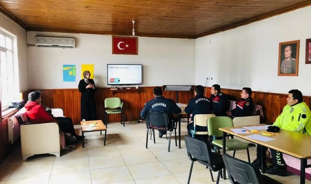 Karacasu'daki kolluk kuvvetlerine 'stres yönetimi' eğitimi verildi
