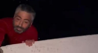 Karaköy'de denize düşen kişiyi tekne kaptanı kurtardı