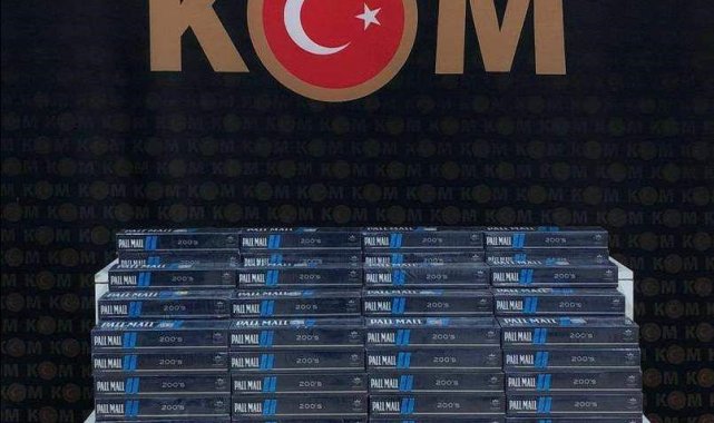 Kars'ta kaçak sigara ele geçirildi