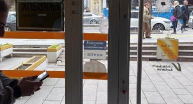 Kart vermeyen banka şubesine pompalı ile ateş eden şüpheli tutuklandı