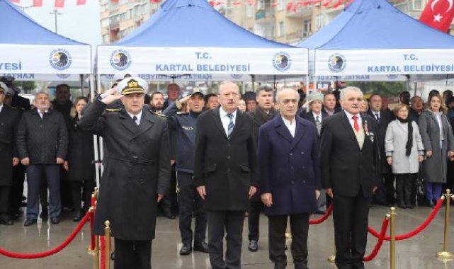 Kartal'da 18 Mart Çanakkale Zaferi için anma programı düzenlendi