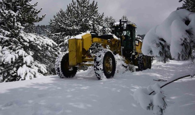 Kastamonu'da 15 köye ulaşım sağlanamıyor