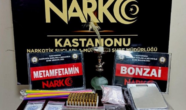 Kastamonu'da uyuşturucu operasyonu: 1 gözaltı