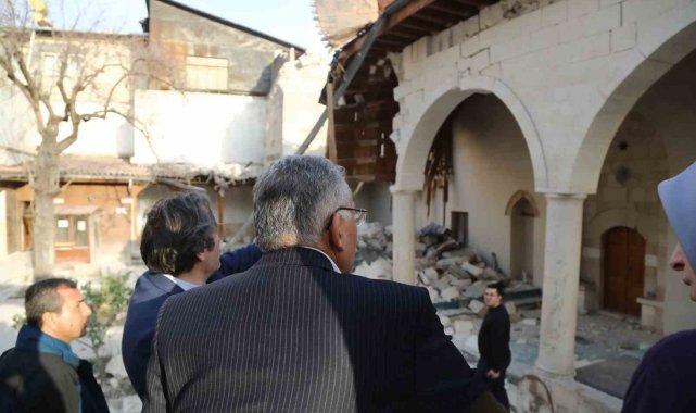 Kayseri Büyükşehir, Kahramanmaraş'taki tarihi camiyi restore edecek