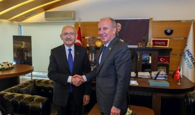 Kemal Kılıçdaroğlu, Muharrem İnce ile görüştü