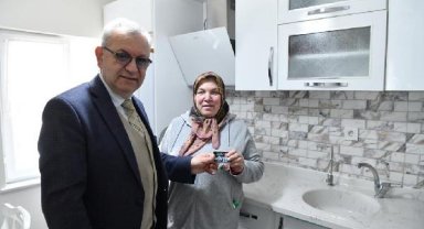 Keşan'da belediyeden vatandaşlara ücretsiz su tasarrufu aparatı 'perlatör'