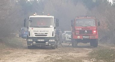 Keşan'da orman yangını