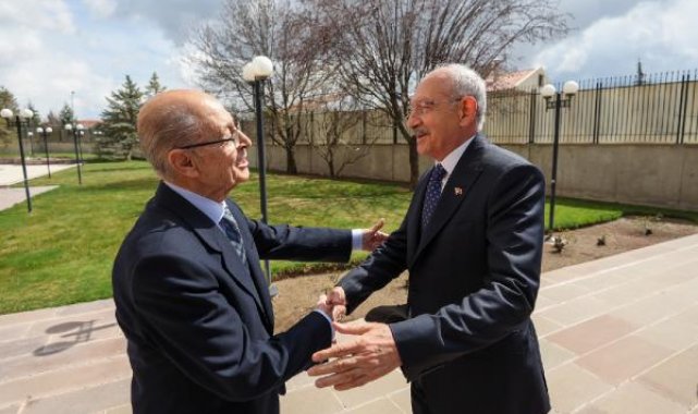 Kılıçdaroğlu, 10'uncu Cumhurbaşkanı Sezer'i ziyaret etti