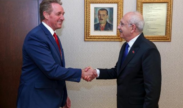 Kılıçdaroğlu, ABD Büyükelçisi Flake ile görüştü