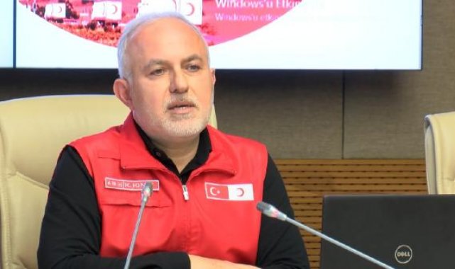 Kızılay Başkanı Kınık: Sonuçta çadırlar ihtiyaç sahipleri için kuruldu