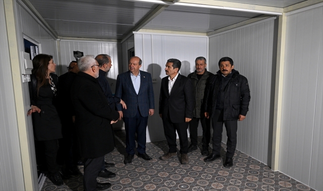 KKTC Cumhurbaşkanı Tatar,