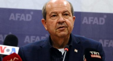 KKTC Cumhurbaşkanı Tatar: Kıbrıs'ta 5 bin depremzedeyi ağırlıyoruz