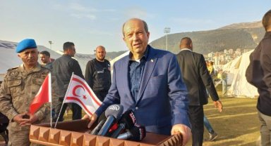 KKTC Cumhurbaşkanı Tatar: Kıbrıs'ta 5 bin depremzedeyi ağırlıyoruz