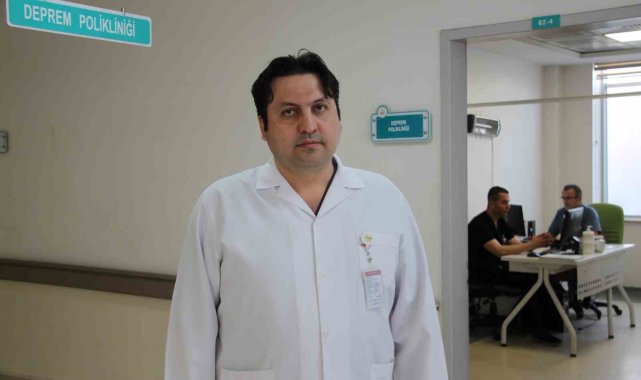 Konya'da depremzedelere özel deprem polikliniği hizmeti
