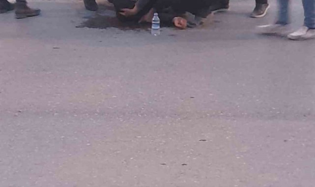 Köpeğe çarpan motosiklet sürücüsü ağır yaralandı