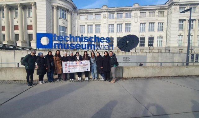 Kütahya Borsa İstanbul Mesleki ve Teknik Anadolu Lisesi öğrencileri Viyana'da