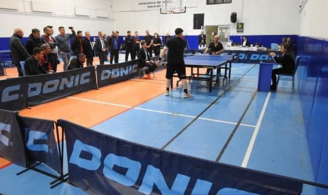 Kütahya OBM'de masa tenisi turnuvası