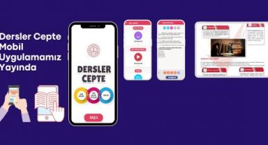 Lise öğrencileri için 'Dersler Cepte' mobil uygulaması