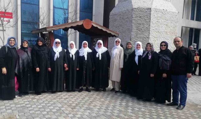 Manyaslı Hacılar umre için uğurlandılar