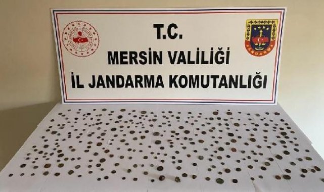 Mersin'de Roma ve Bizans dönemlerine ait 345 parça eser ele geçirildi