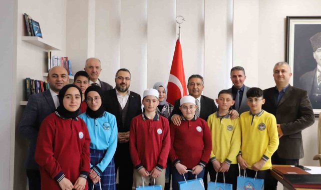 Mesleki yarışmalarda dereceye giren öğrenciler ödüllerine kavuştu