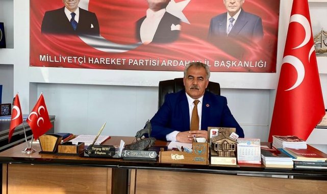 MHP Ardahan İl Başkanı Mert: "Hizmet için yola çıktık"