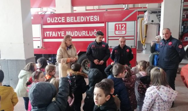 Minik yüreklerden sıcak dokunuş