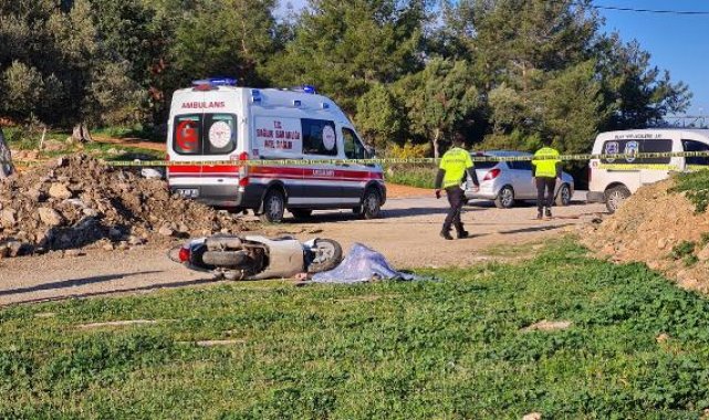 Motosikletiyle geçirdiği kazada öldü