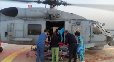 MSB: Hatay'da tedavi gören bir vatandaş askeri helikopterle Adana'ya sevk edildi